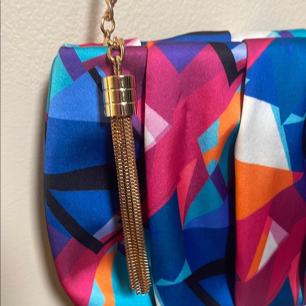 Jurlea | Colorful Geometric Clutch - Picture 3 of 8